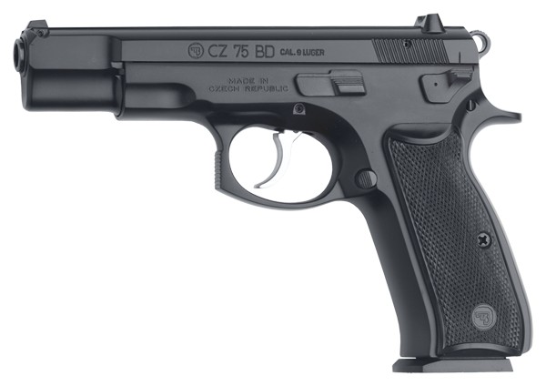 CZ 75BD 9MM BLK DCKR 10RD CA - Smith Savings Week